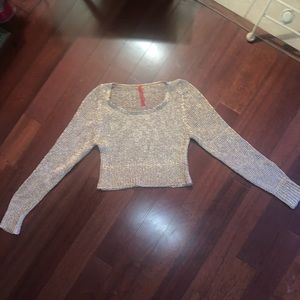 AKIRA red label Gold net crop top